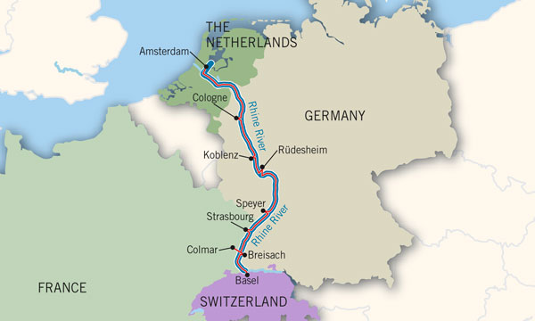 Castles Along the Rhine